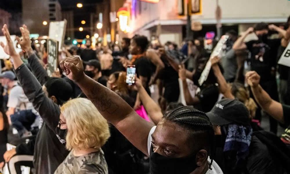 Manifestações contra o racismo